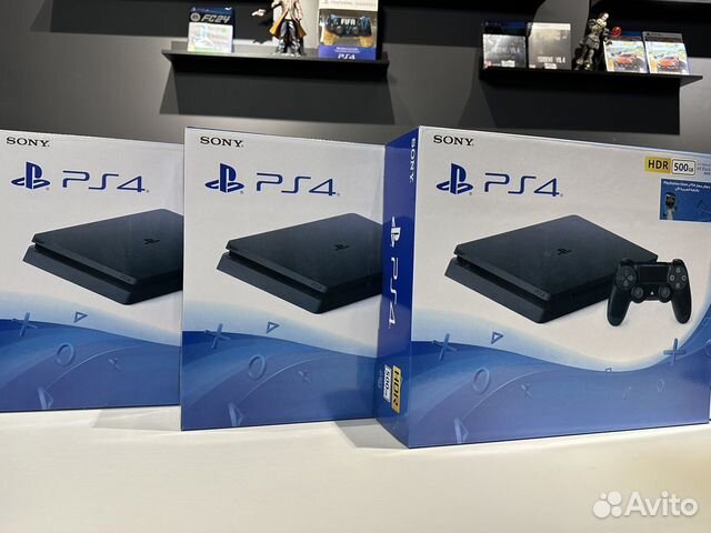 Sony Playstation 4 Fat/Slim/Pro +500 игр+гарантия объявление продам