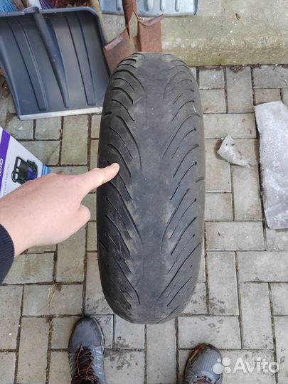180/55 120/70 р17 michelin pilot road 4 gt