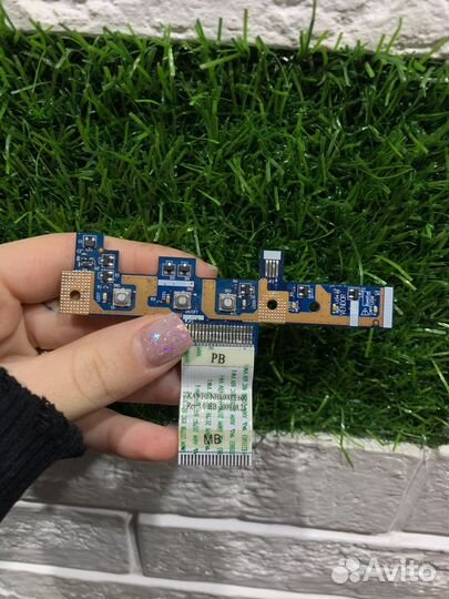 Плата кнопки включения eMachines E525, E725