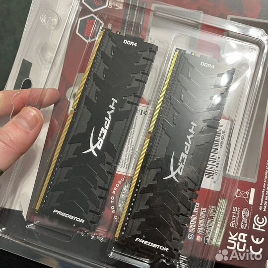 Kingston hyperx predator 2x8gb