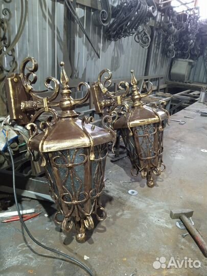 Светильник кованый