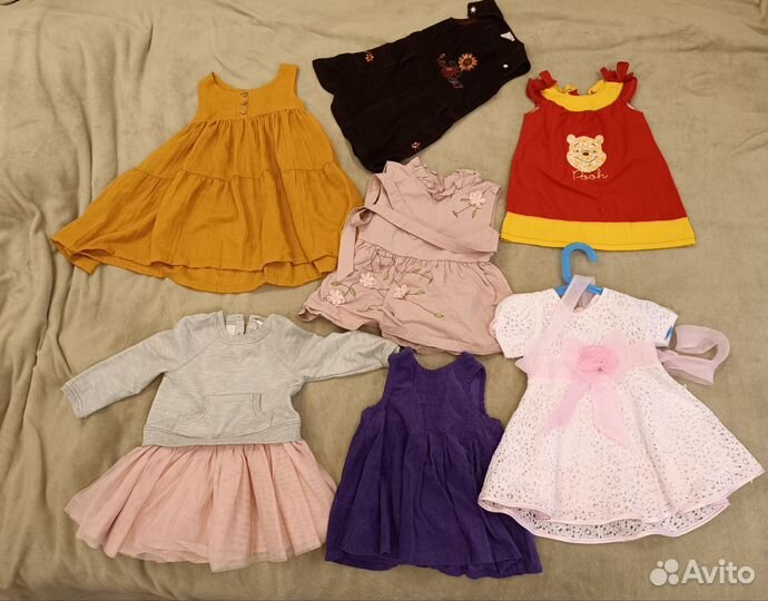 Пакет платьев для девочки 92-98