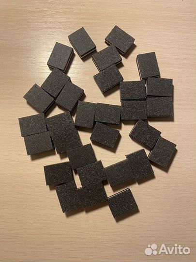 Бафики для маникюра 30 штук