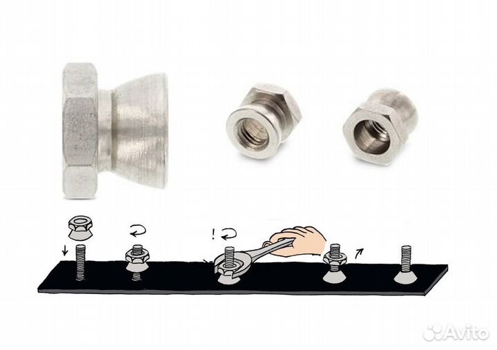 Изготовление шпилек по Гост,dinу,гаек и болтов