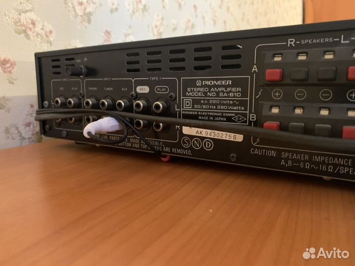 Усилитель Pioneer SA-610