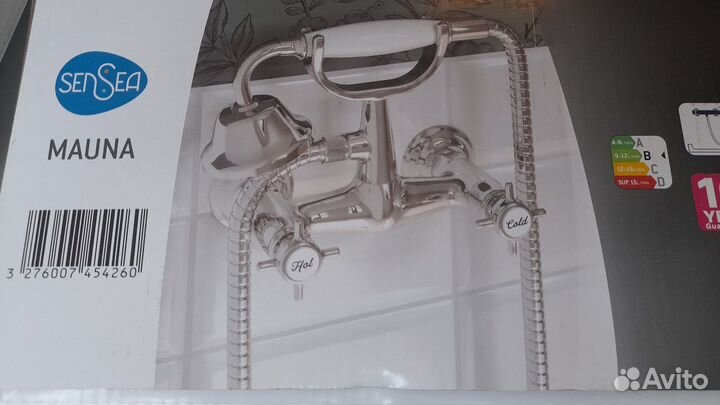 Смеситель для ванны Sensea mauna