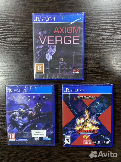 Редкие игры ps4