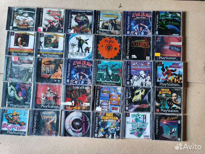 Диски для sony playstation 1