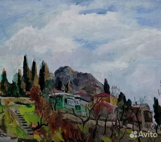 Картина маслом Л. Б. Гимова 