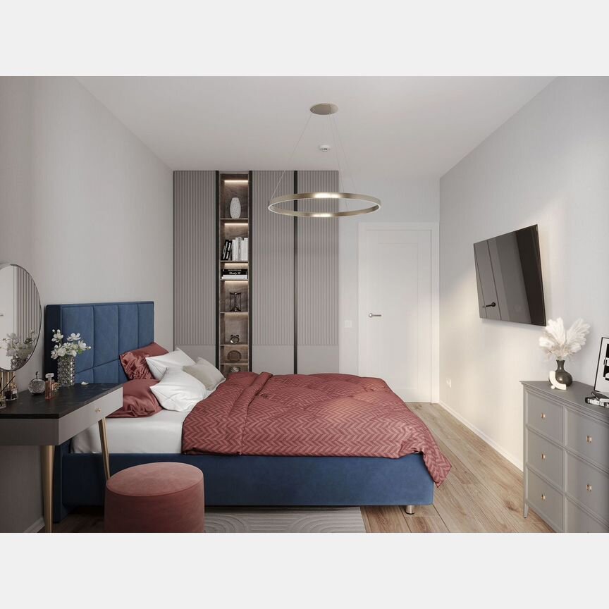 2-к. квартира, 59 м², 8/24 эт.
