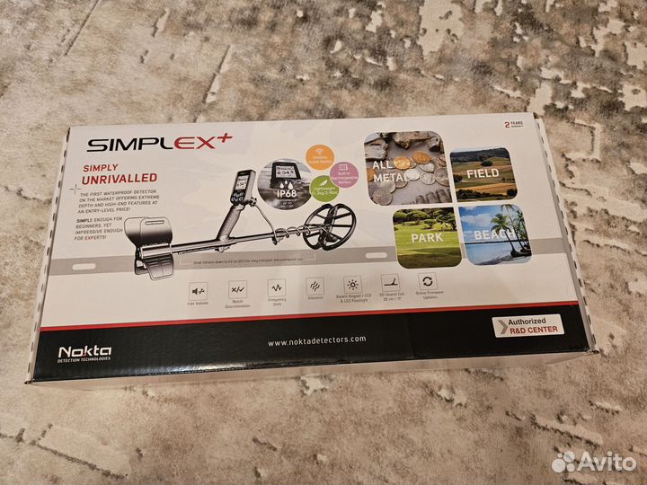 Металлоискатель nokta makro simplex plus