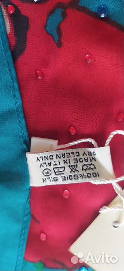 Шелковый платок италия kenzo