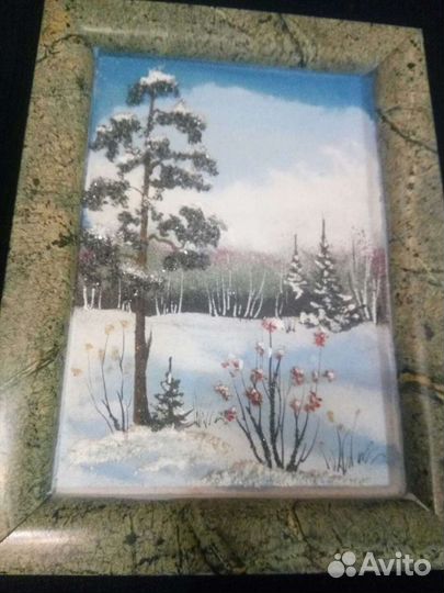 Картины Пейзажи из Природного камня