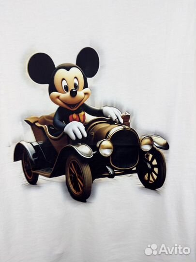 Белая футболка Mickey Mouse Giovanni