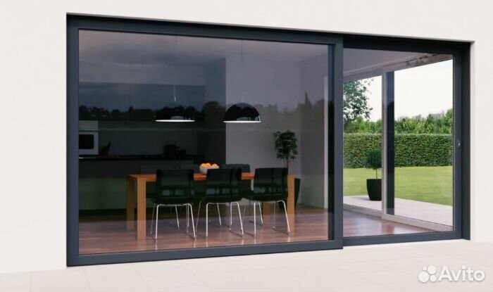 Остекление алюминиевыми системами