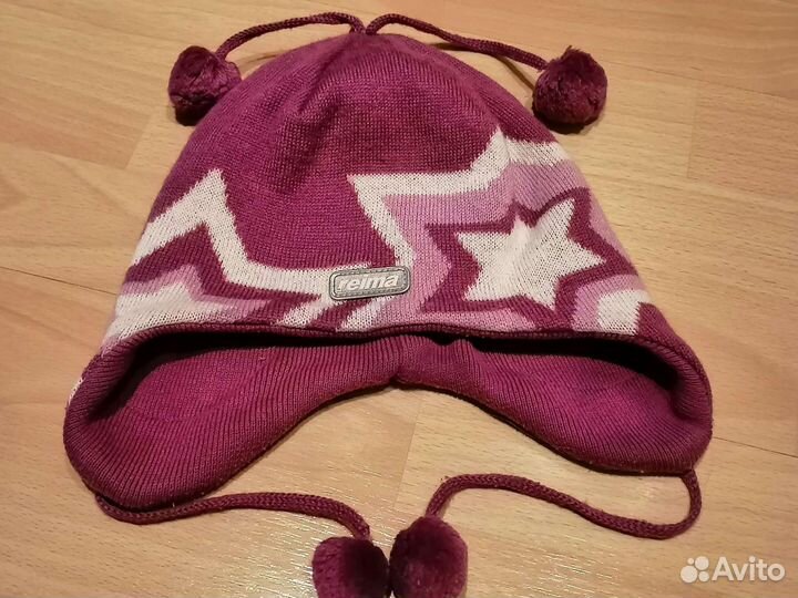 Шлем зимаHuppa 53-55Шапки ReimaRaikeKarkki50-52