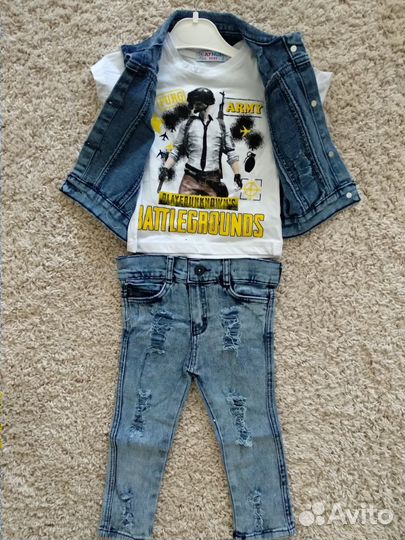 Комплект джинсовый