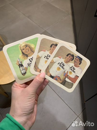 Немецкие бирдекели, подставки под пиво