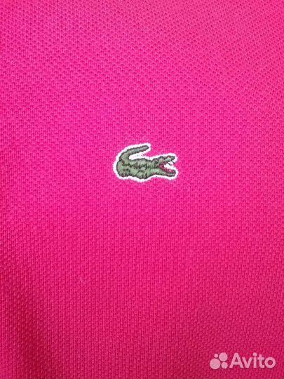 Lacoste polo женское