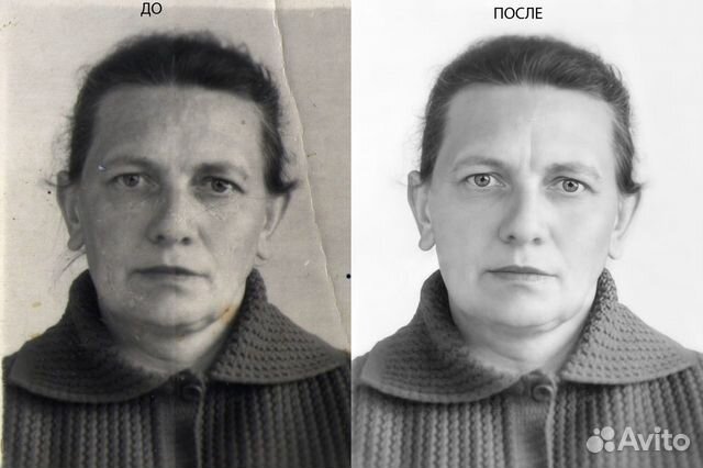 Реставрация Цветокоррекция фотографий