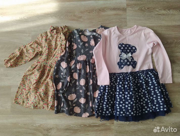 Вещи пакетом на девочку 3-4 года