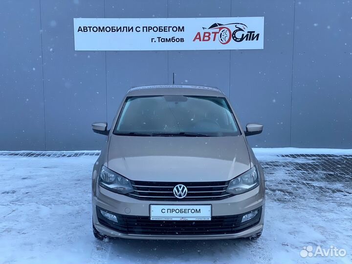 Volkswagen Polo 1.6 AT, 2015, 131 000 км