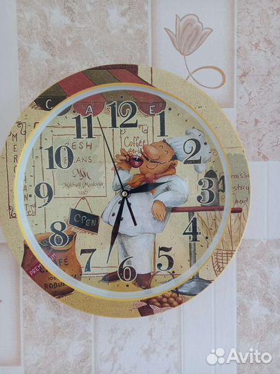 Часы настенные для кухни