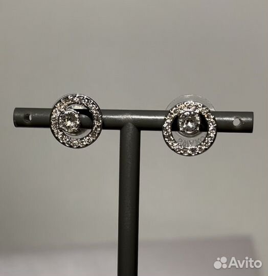 Swarovski серьги- пуссеты Creativity оригинал