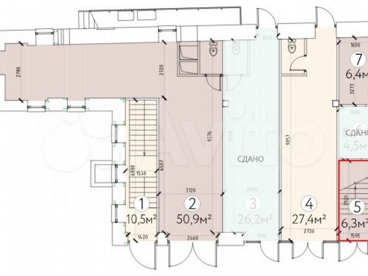 Сдам торговое помещение, 278.1 м²