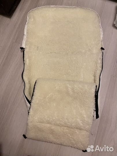 Конверт натуральный мех в коляску или санки