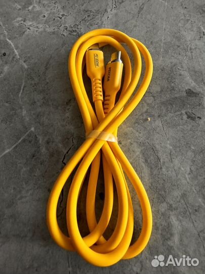 Кабель type-c 100w силикон