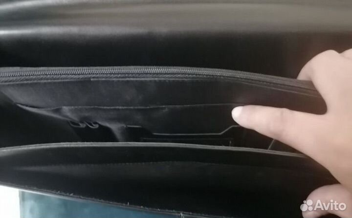 Мужская кожаная сумка портфель