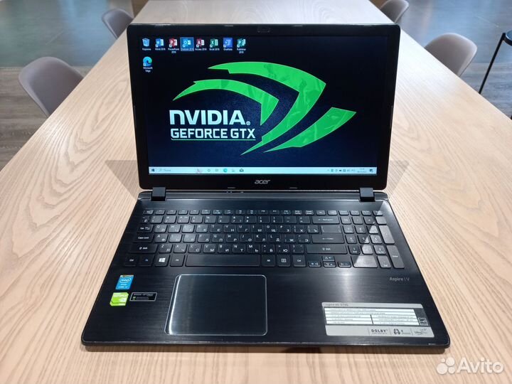 Игровой ноутбук Acer/ GeForce 750M 4Гб/ SSD