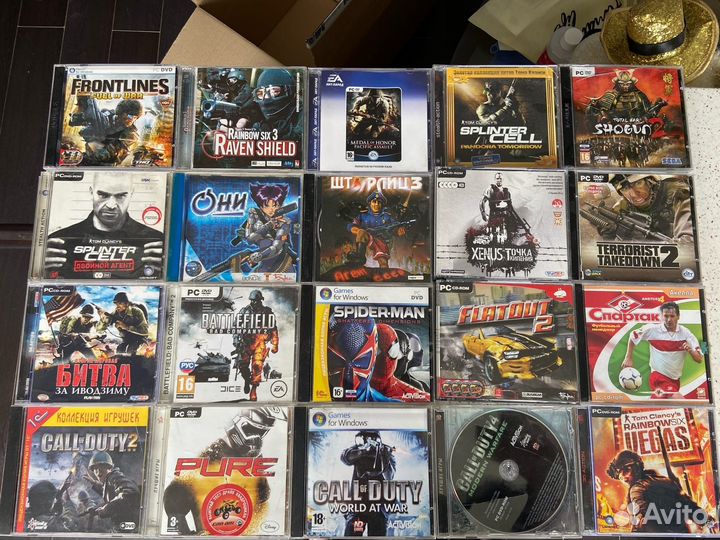 Игровые диски на пк