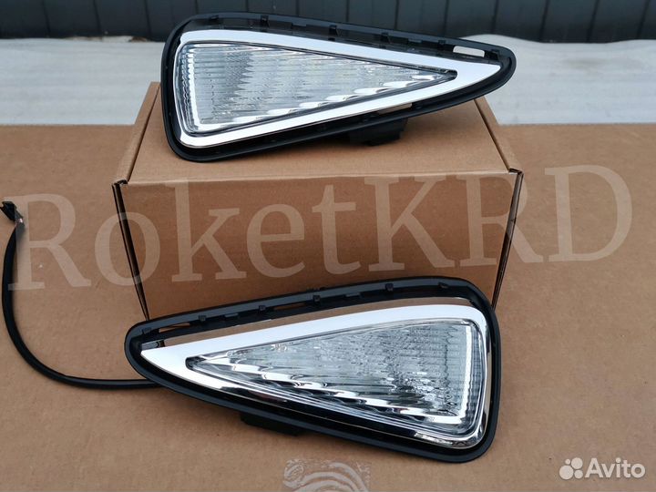 Туманки Toyota camry 55 Exclusive Led