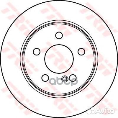Тормозной диск DF4948 TRW