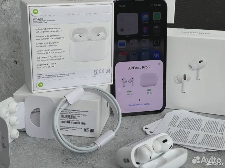 AirPods Pro 2 NEW (Чехол + Гарантия)