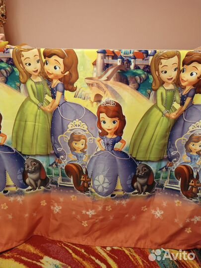 Шторы в детскую с Софией