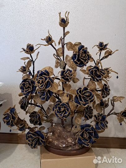 Цветы из бисера