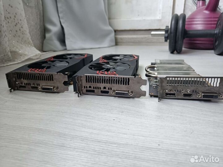 Видеокарты RX 570 (на З/Ч) цена за всё