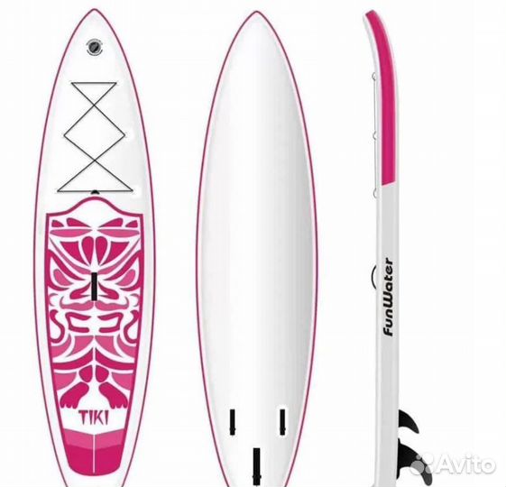 Сап sup funwater New Tiki Pink 11