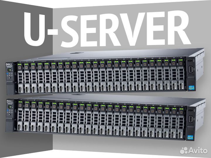 Сервер Dell R730XD 24S 2x37v4 64G H730pm 2x750W Po