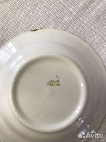Тарелки зик Конаково СССР