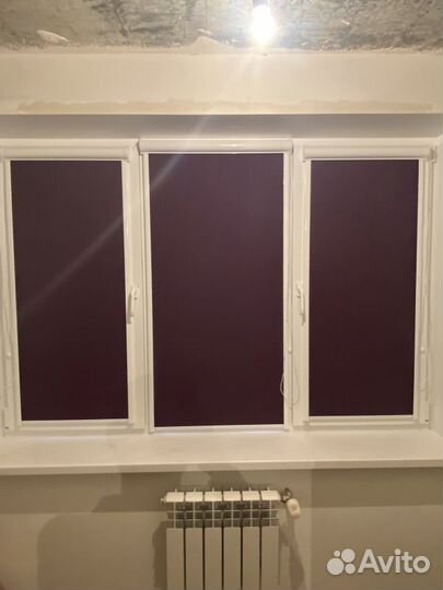 Рулонные шторы в коробе и с направляющими U9147