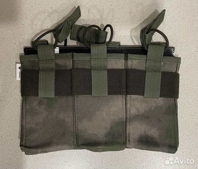 Подсумок открытый для трех магазинов ак-74