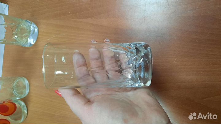Стакан стеклянный б/у