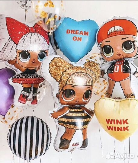 Воздушные шары с гелием