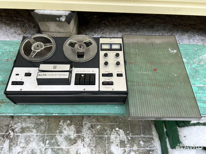 Катушечный магнитофон эльфа 332