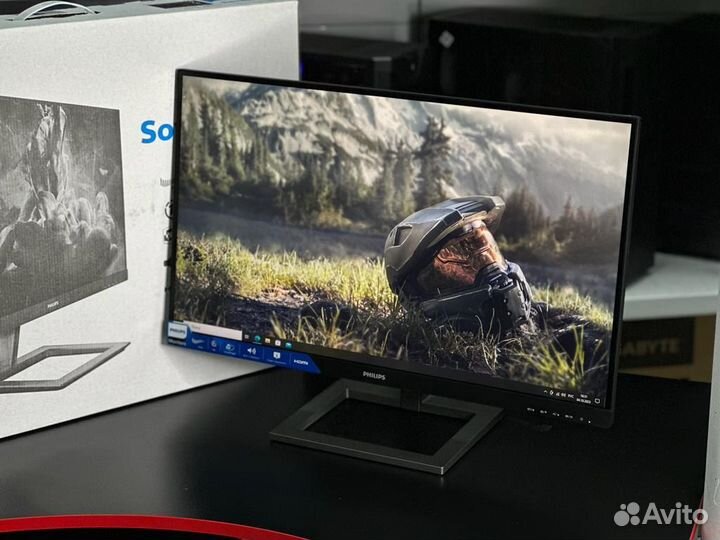 Прямой монитор новый 27дюйма 144hz