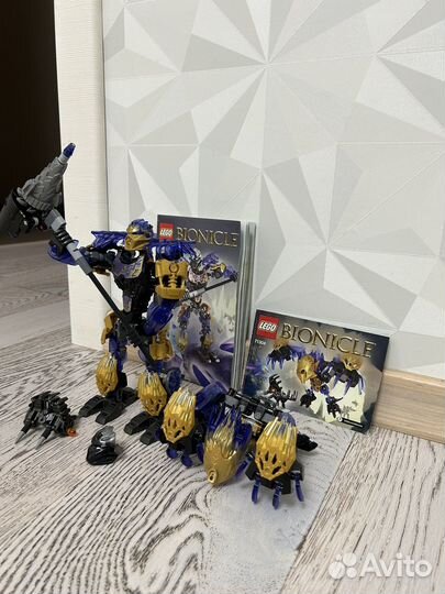 Lego bionicle 71309 и 71304